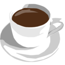 download Cup Of Coffee clipart image with 0 hue color