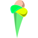 download Eis Eiswaffel Ice clipart image with 90 hue color