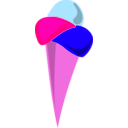 download Eis Eiswaffel Ice clipart image with 270 hue color
