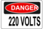 Danger 220 Volts