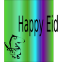 download Happy Eid clipart image with 135 hue color