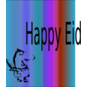 download Happy Eid clipart image with 225 hue color