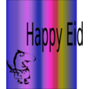 download Happy Eid clipart image with 270 hue color