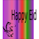 download Happy Eid clipart image with 315 hue color