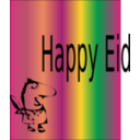 download Happy Eid clipart image with 0 hue color