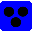 download Blind Symbol clipart image with 180 hue color