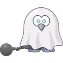 download Ghost Of A Penguin clipart image with 45 hue color