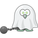 download Ghost Of A Penguin clipart image with 315 hue color