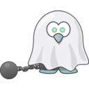 download Ghost Of A Penguin clipart image with 0 hue color