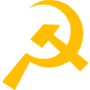 download Hammer And Sickle clipart image with 45 hue color