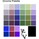 download Color Palette clipart image with 225 hue color