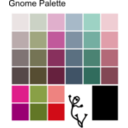 download Color Palette clipart image with 315 hue color