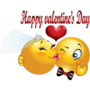 Happy Valentine Smiley Emoticon