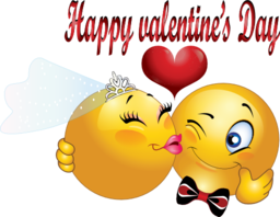 Happy Valentine Smiley Emoticon