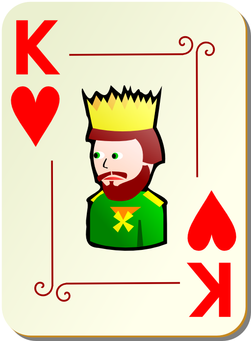 Ornamental Deck King Of Hearts