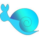 download Snail Icon clipart image with 135 hue color