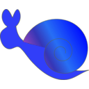 download Snail Icon clipart image with 180 hue color