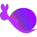 download Snail Icon clipart image with 225 hue color
