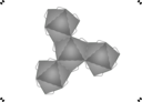 Net From Tetrahedron To Geodesic Dome Frequncy 2