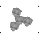 Net From Tetrahedron To Geodesic Dome Frequncy 2