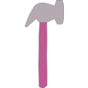 download Hammer 2 clipart image with 315 hue color