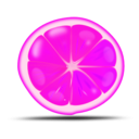 download Orange Slice clipart image with 270 hue color