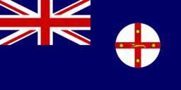 Flag Of New South Wales Australia