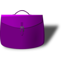 download Leather Briefcase clipart image with 270 hue color