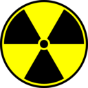 download Radioactive Symbol clipart image with 0 hue color