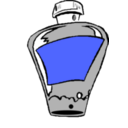 download Bottle clipart image with 180 hue color