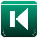 download Previous Track Icon clipart image with 45 hue color