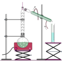 download Fractional Distillation clipart image with 315 hue color