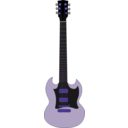 download Gibson Sg clipart image with 225 hue color