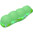 download Submarine Sandwich clipart image with 90 hue color
