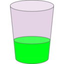 download Oranje Juice Glass Svg clipart image with 90 hue color