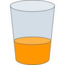 Oranje Juice Glass Svg