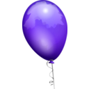 download Balloon Blue Aj clipart image with 45 hue color