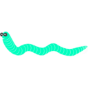 download Worm Gusano clipart image with 45 hue color