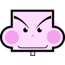 download Rectangle Boy clipart image with 270 hue color