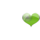 download Heart clipart image with 90 hue color