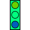 download Stoplight clipart image with 90 hue color