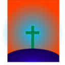 download Cross clipart image with 135 hue color
