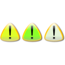 download Cautions Warnings Precaucion Alertas clipart image with 45 hue color