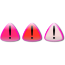 download Cautions Warnings Precaucion Alertas clipart image with 315 hue color