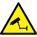 Caution Cctv