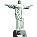 download Christ The Redeemer Statue clipart image with 90 hue color