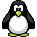 download Little Penguin clipart image with 45 hue color