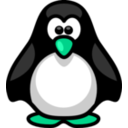 download Little Penguin clipart image with 135 hue color