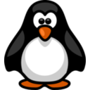 download Little Penguin clipart image with 0 hue color