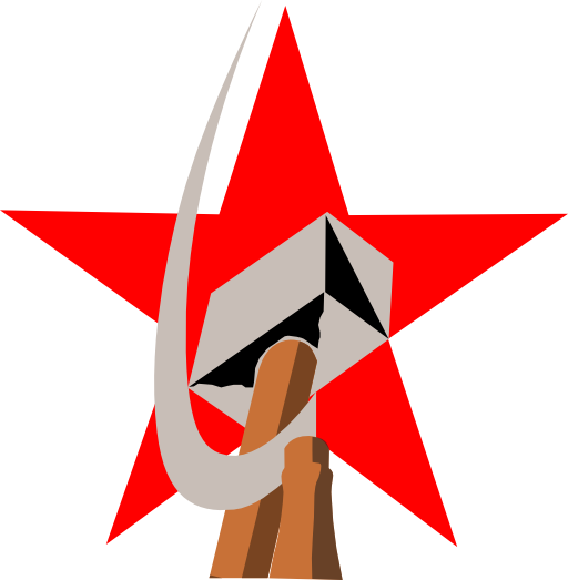 Hammer And Sickle In Star